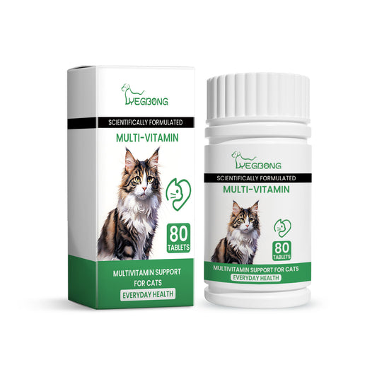 Cat Multivitamin Tablets – Immune And Coat Support
