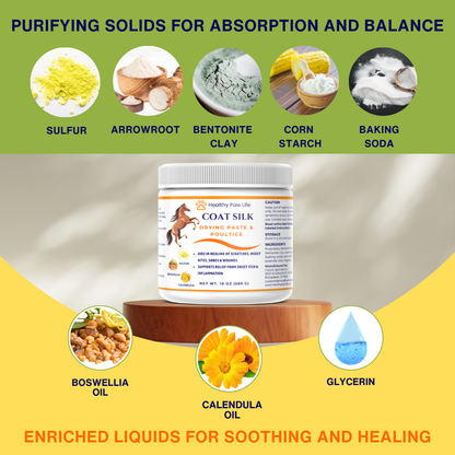 COAT SILK Drying Paste & Poultice