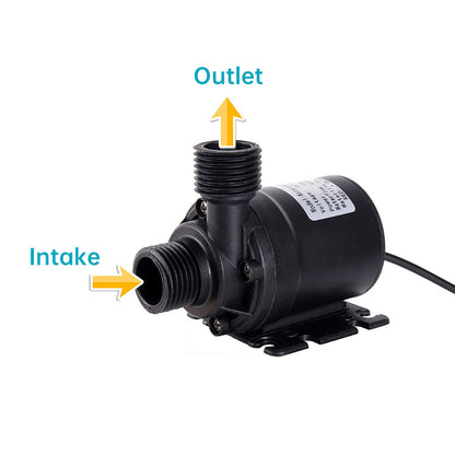 Mini Brushless DC 12V Submersible Water Pump | Tiny Motor-Driven Pump for Fish Tank, Aquarium Fountain & Pool Use