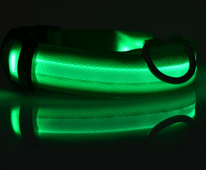 Luminous Glow-In-The-Dark Led Pet Collar: The Ultimate Night Safety Accessory For Dogs And Cats-7