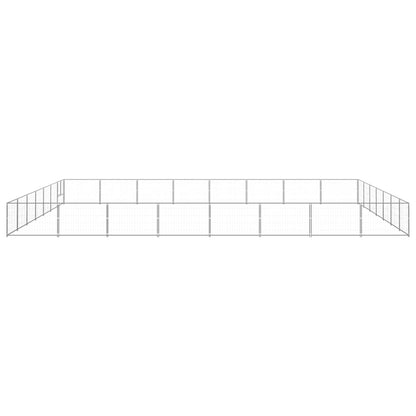 NNEVL Dog Kennel Silver 56 m² Steel-1