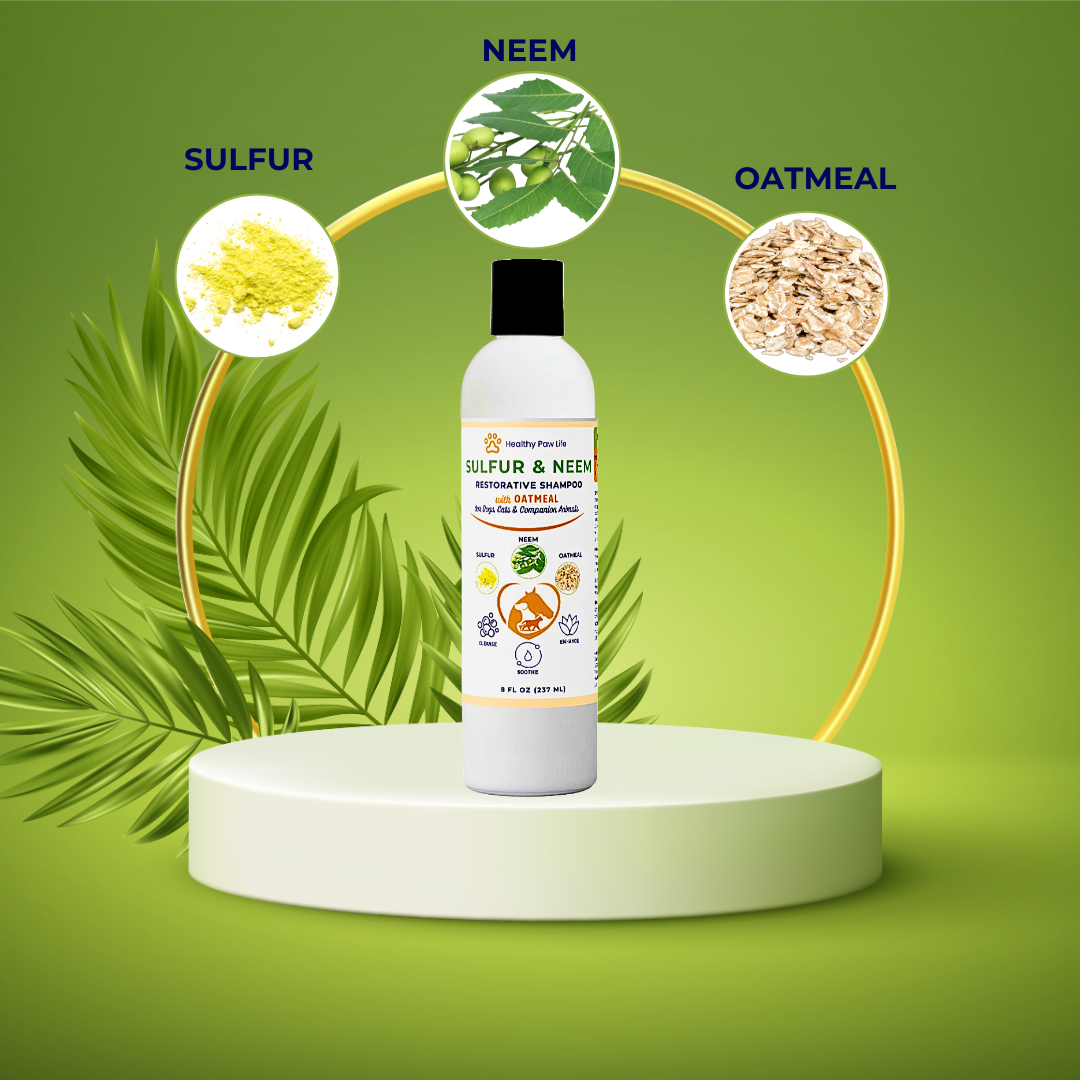 Sulfur & Neem Restorative Shampoo with Oatmeal