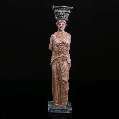 Broken arm Venus goddess fish tank ornament