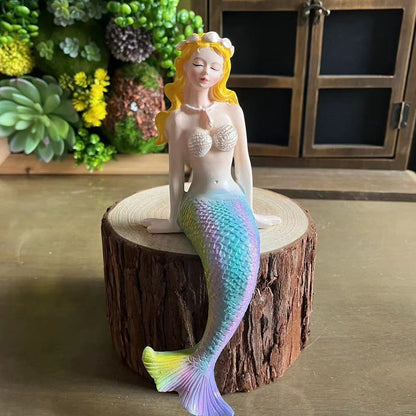 Mermaid Courtyard Decoration Decoration Decoration Decoration Pool Fish Tank Resin