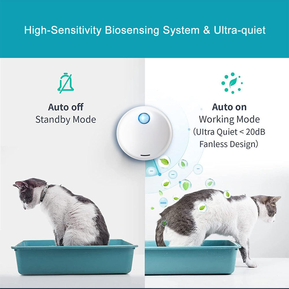 Intelligent pet deodorizer cat litter box deodorizer cat supplies dog bed pet cage deodorizer