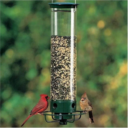 Metal Bird Feeder Hanging Hummingbird Feeder Crafted from Iron Art Design