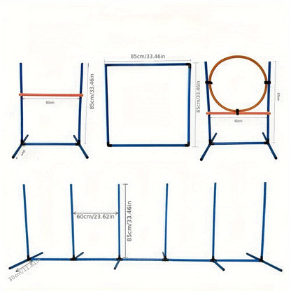 NNETM Dog Agility Training Set for Home & Pro Use-4